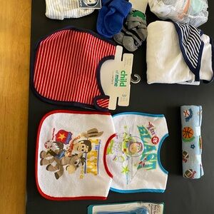 Assortment of baby items